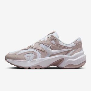 Nike Women's Beige and White Sneakers